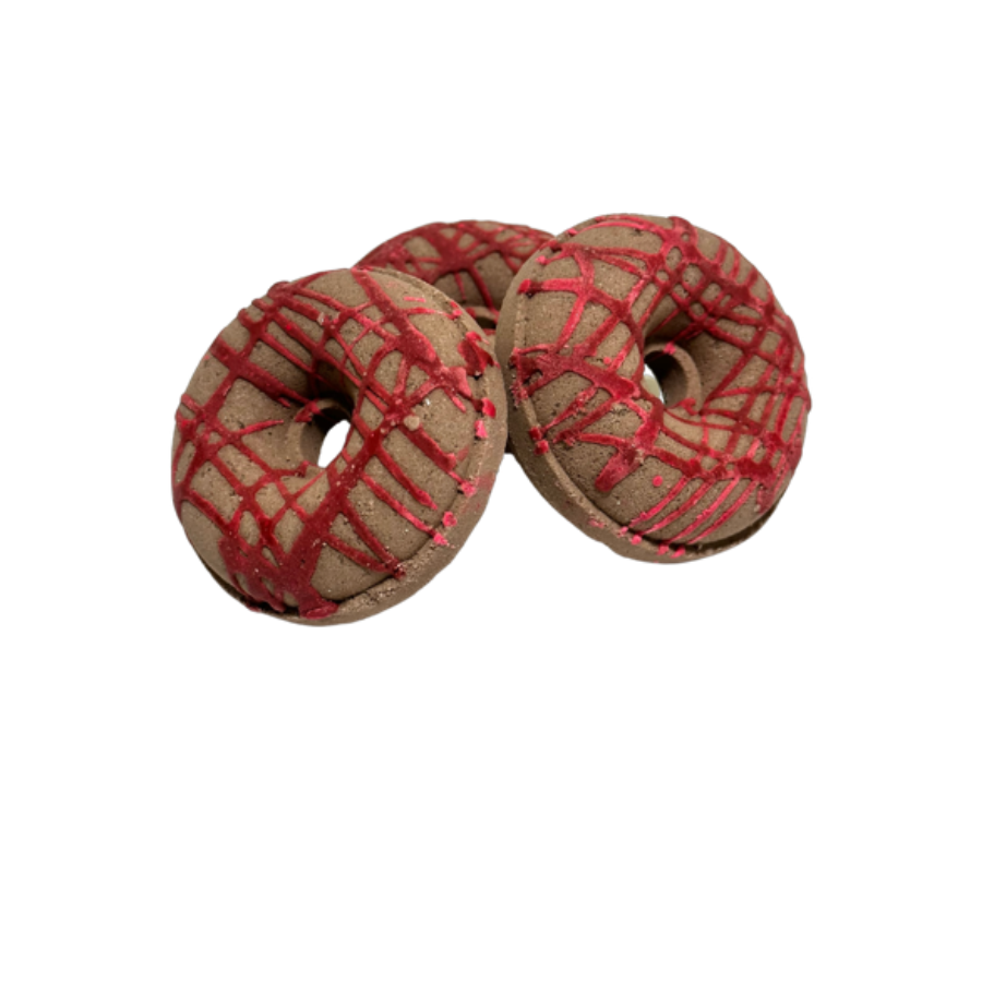 Chocolate Strawberry Donut Bath Bomb