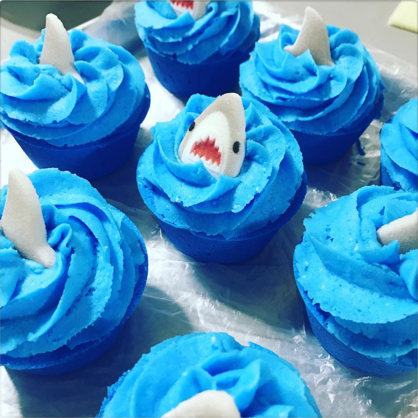 Shark Attack Bath Cake