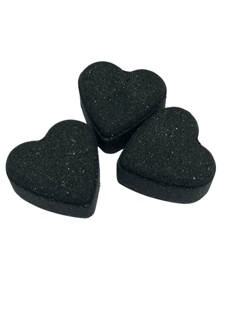 Black Heart Bath Bomb