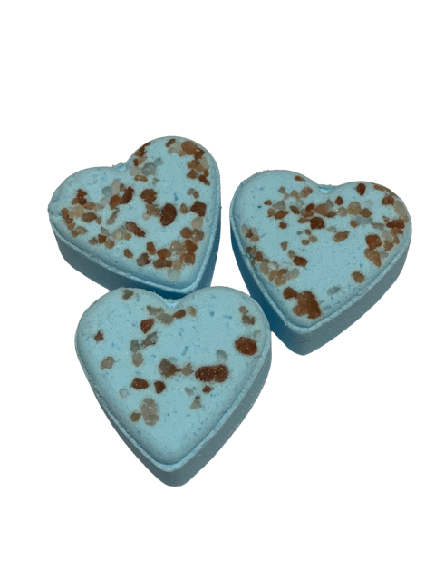 Blue Lotus Heart Heart Bath Bomb