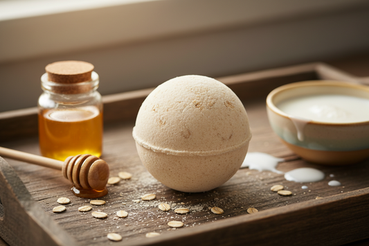 Oatmeal Milk and Honey Bath Bomb: Why This Classic Scent Is the #1 Best Seller for Dry Skin
