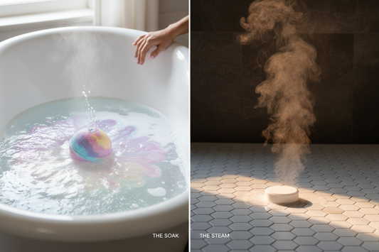 Bath Bombs vs Shower Steamers: What's the Difference and Which Should You Stock?