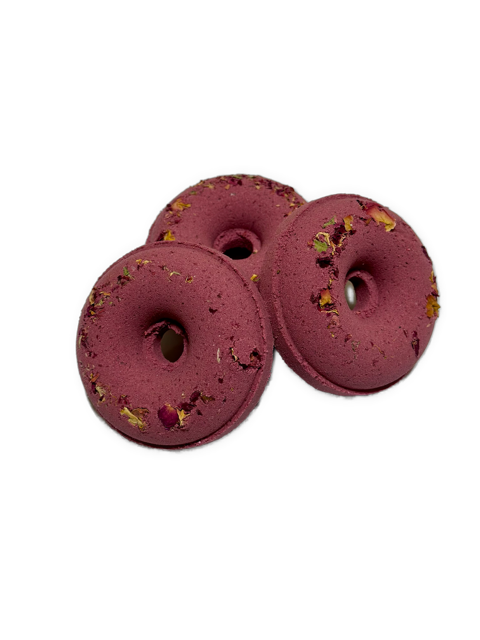 Pink Petals Donut Bath Bomb