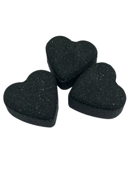 Black Heart Bath Bomb  Wholesale Bath Bombs By Made Natural