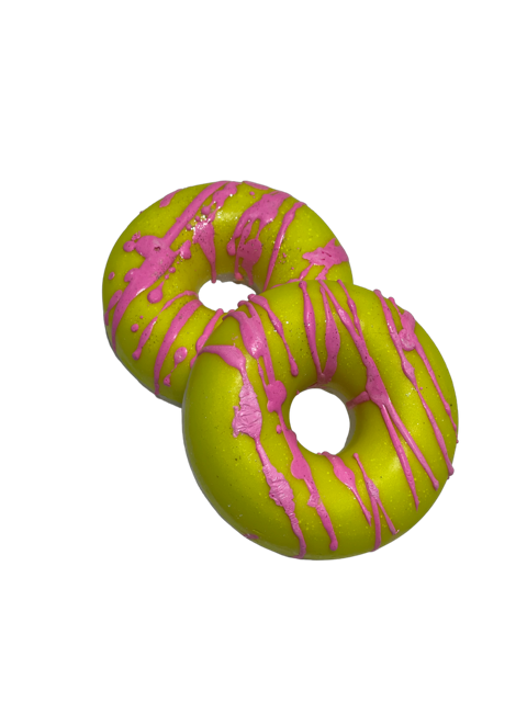 Rainbow Sherbet donut soap