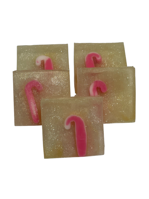 Candy Cane Soap bar