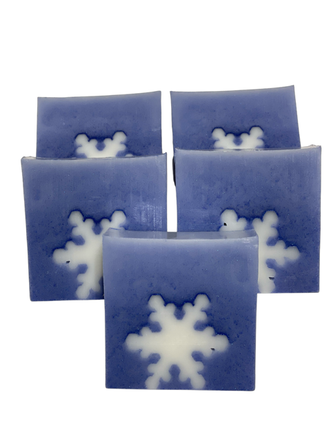 Snowflakes Soap bar