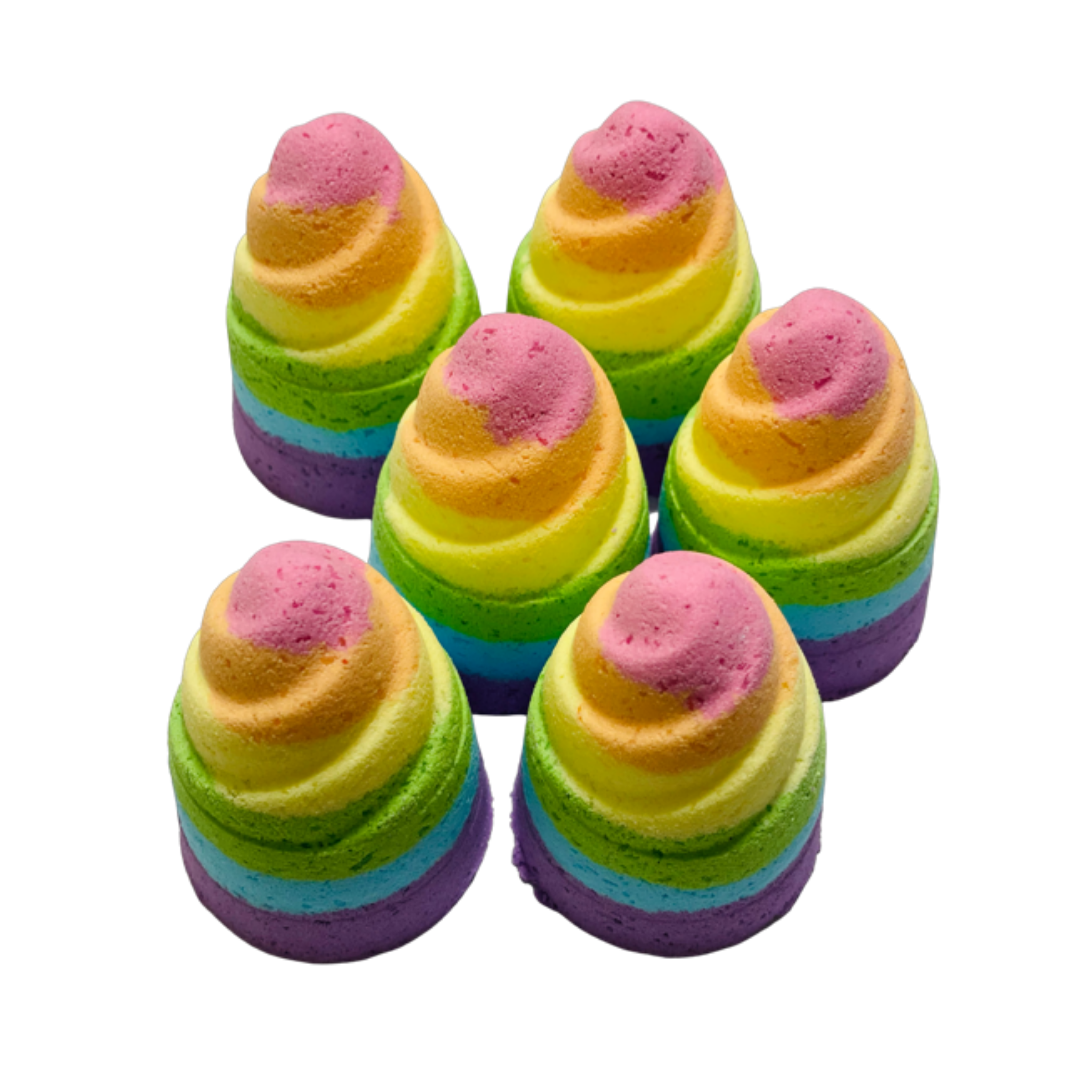 Rainbow Unicorn Horn Bath Bomb